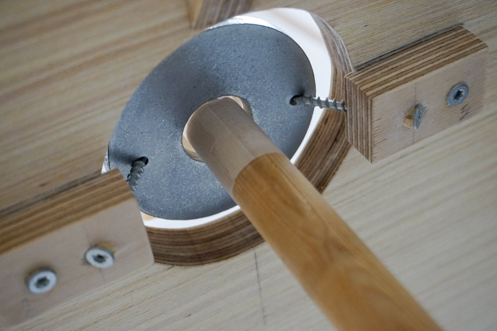 Rotary pendulum assembly (bottom)